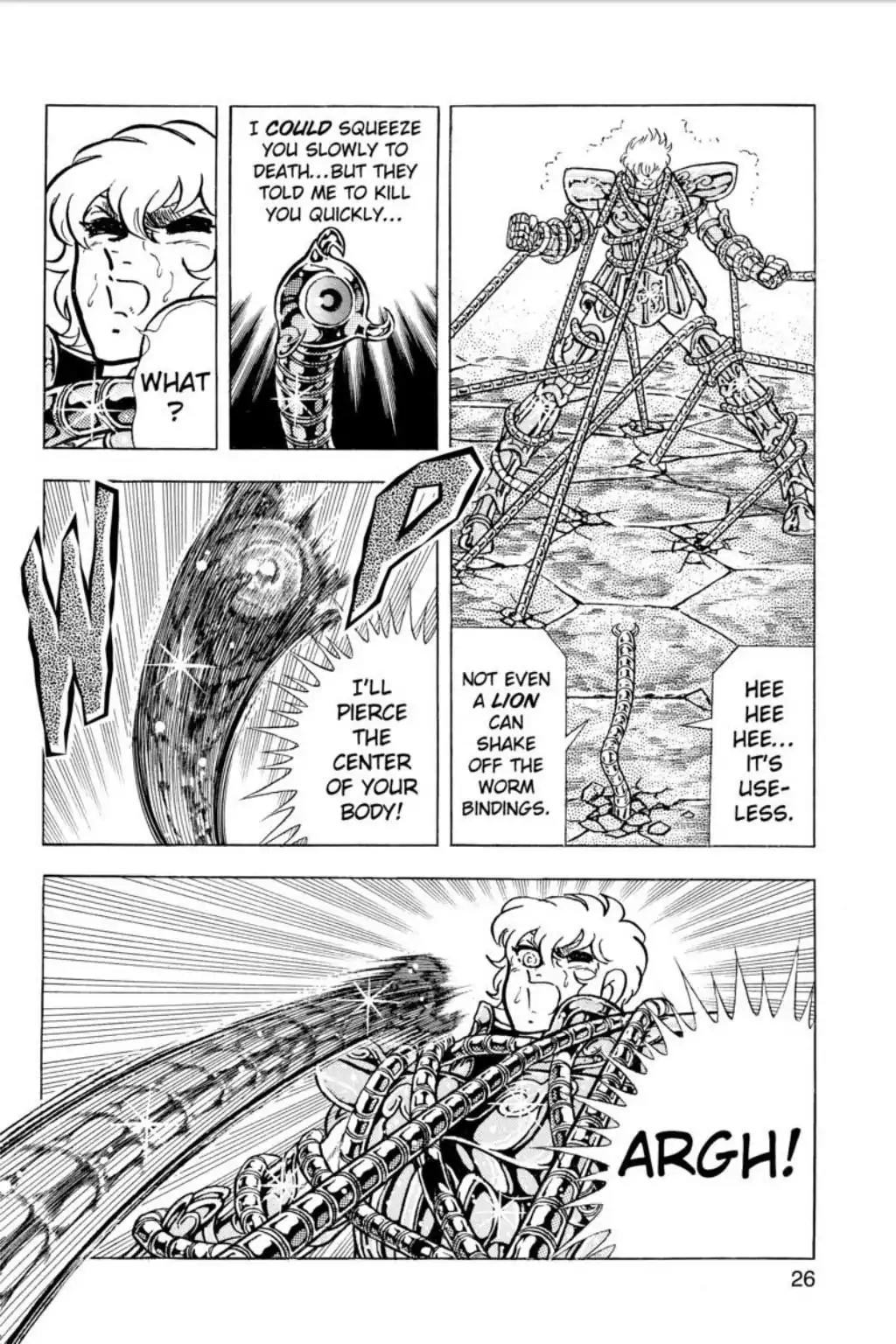 Saint Seiya Chapter 77 page 25 - Chapter 77: The Snarling Golden Lion