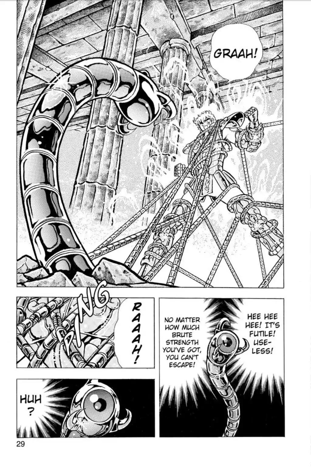 Saint Seiya Chapter 77 page 28 - Chapter 77: The Snarling Golden Lion