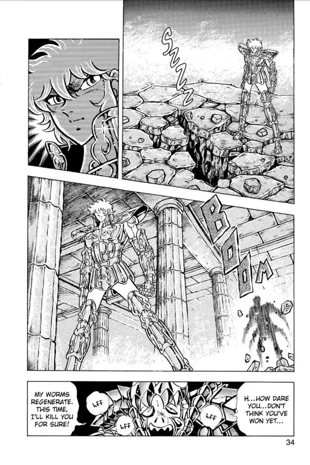 Saint Seiya Chapter 77 page 32 - Chapter 77: The Snarling Golden Lion