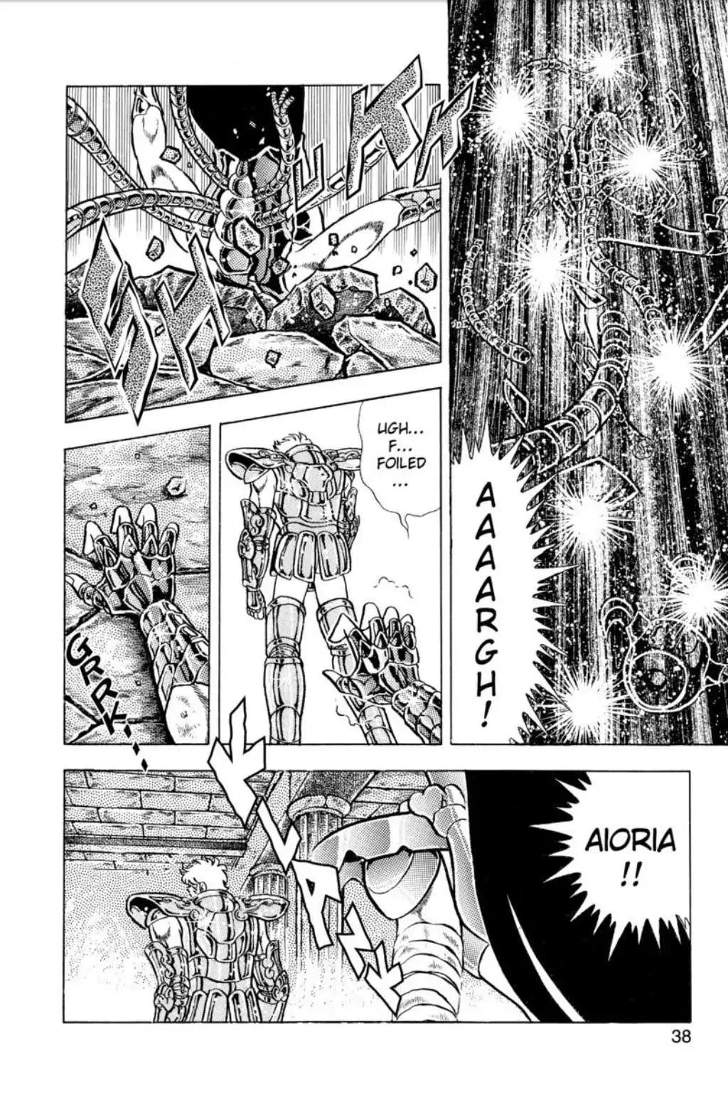 Saint Seiya Chapter 77 page 35 - Chapter 77: The Snarling Golden Lion