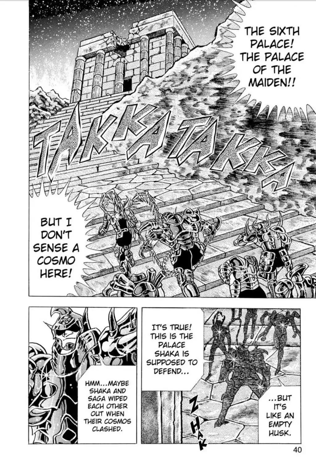 Saint Seiya Chapter 77 page 37 - Chapter 77: The Snarling Golden Lion