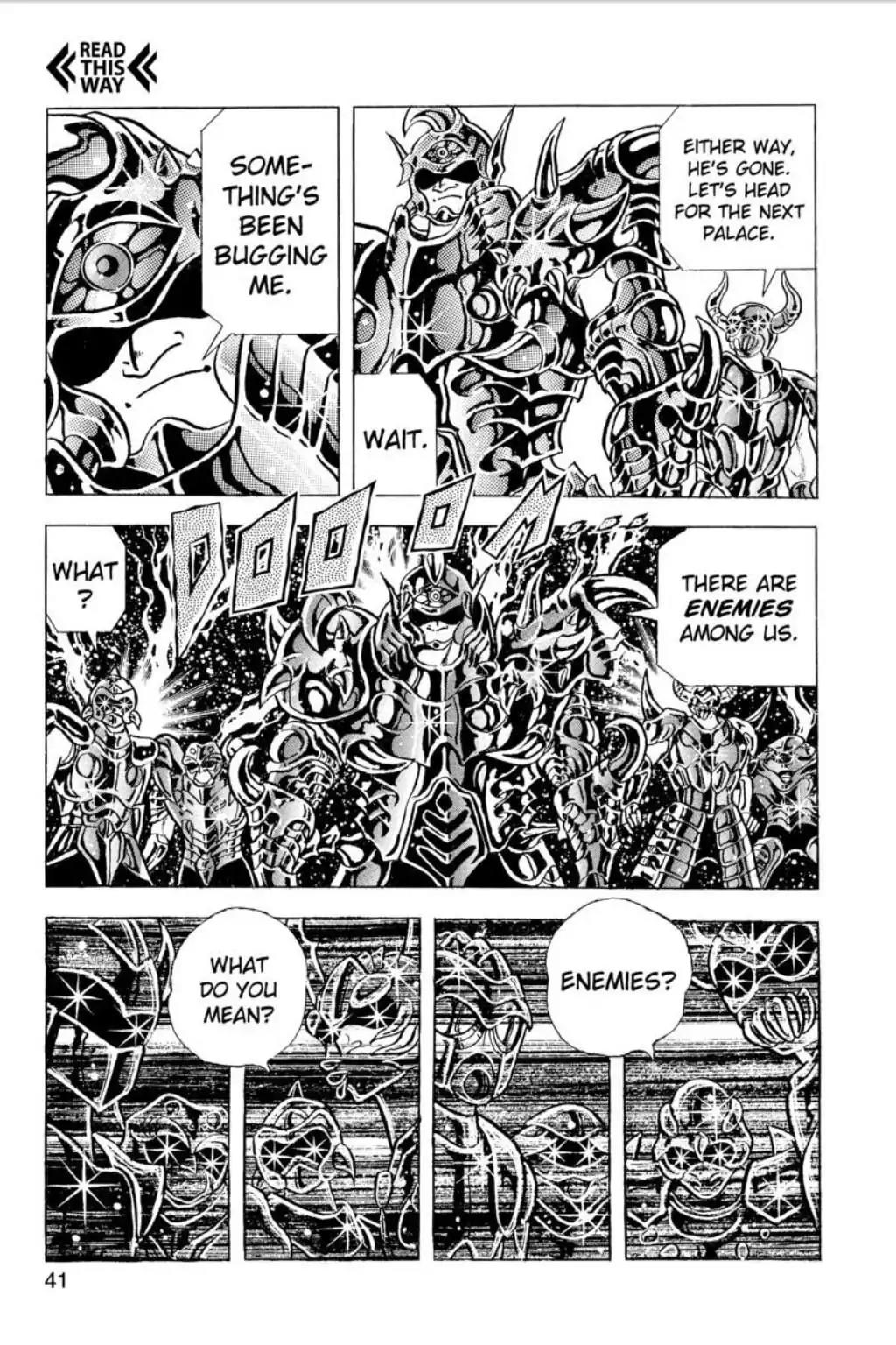 Saint Seiya Chapter 77 page 38 - Chapter 77: The Snarling Golden Lion