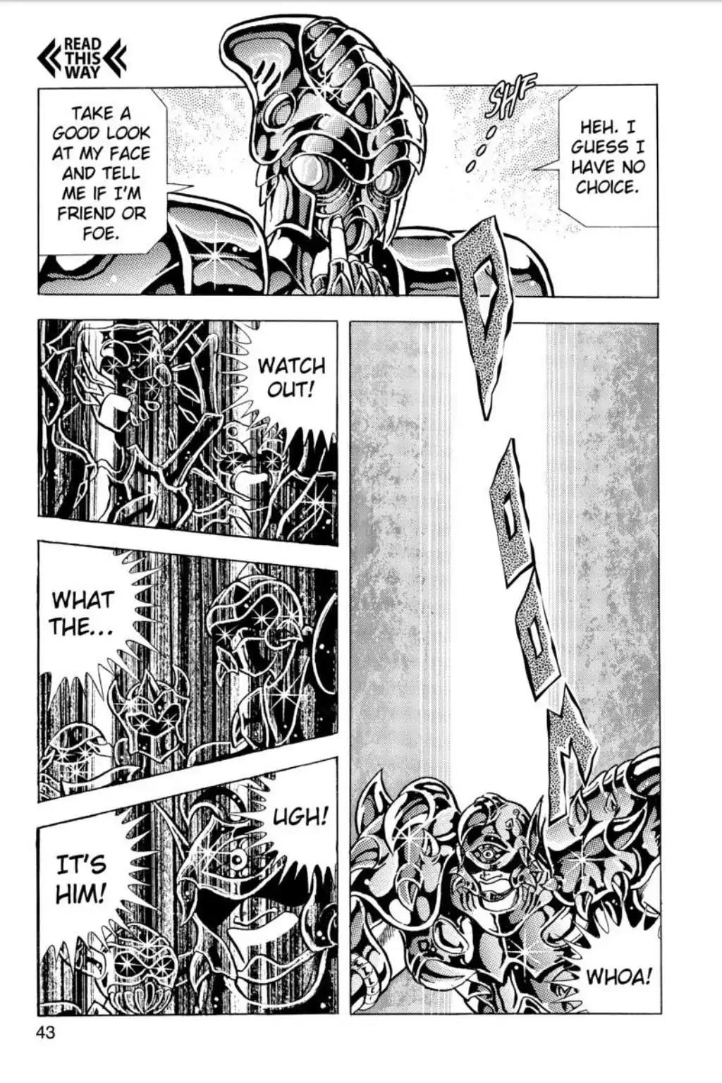 Saint Seiya Chapter 77 page 40 - Chapter 77: The Snarling Golden Lion