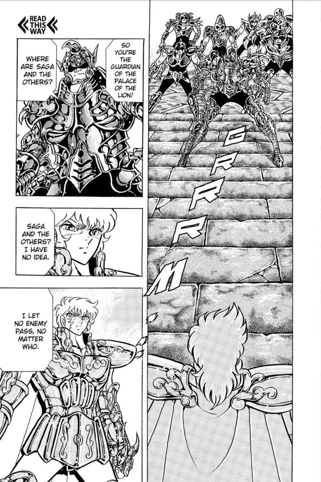 Saint Seiya Chapter 77 page 9 - Chapter 77: The Snarling Golden Lion