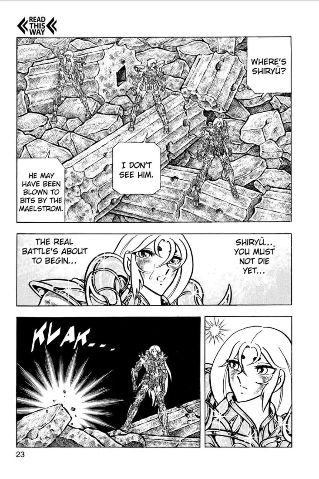 Saint Seiya Chapter 81 page 22 - Chapter 81: Athena Resolves To Die