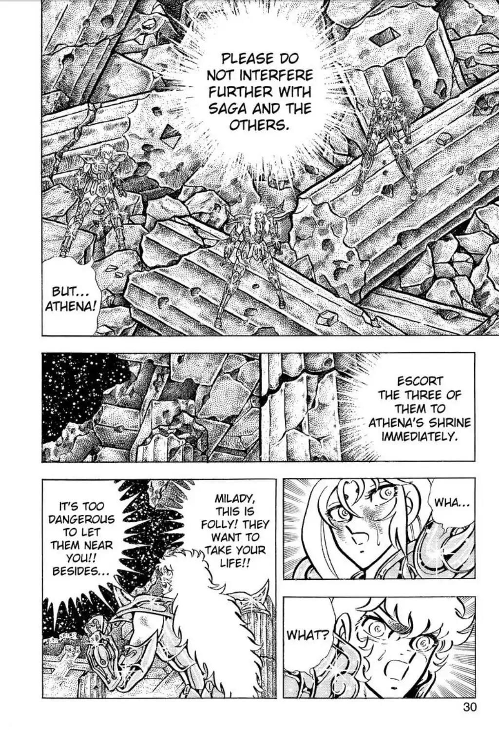 Saint Seiya Chapter 81 page 28 - Chapter 81: Athena Resolves To Die