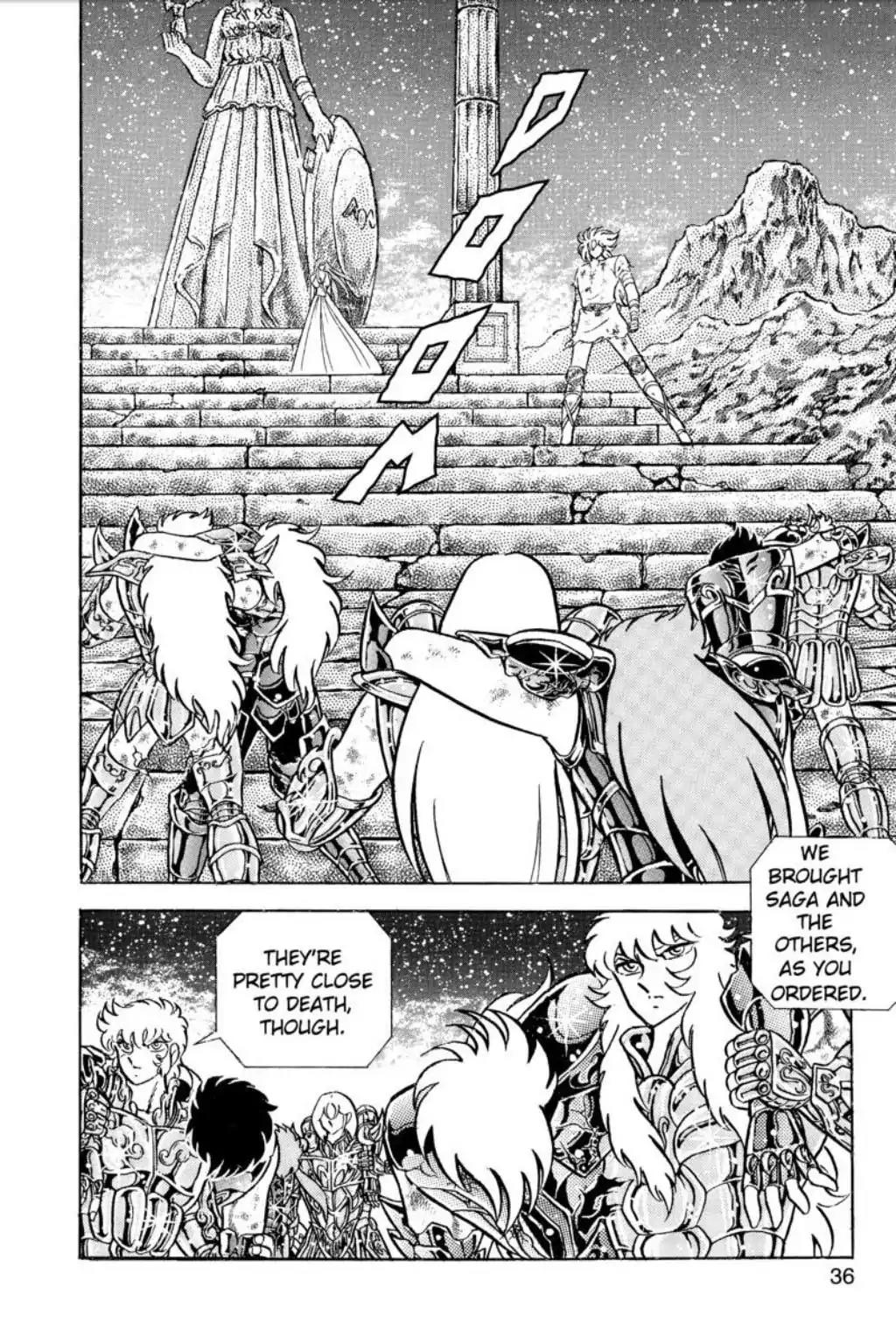 Saint Seiya Chapter 81 page 34 - Chapter 81: Athena Resolves To Die