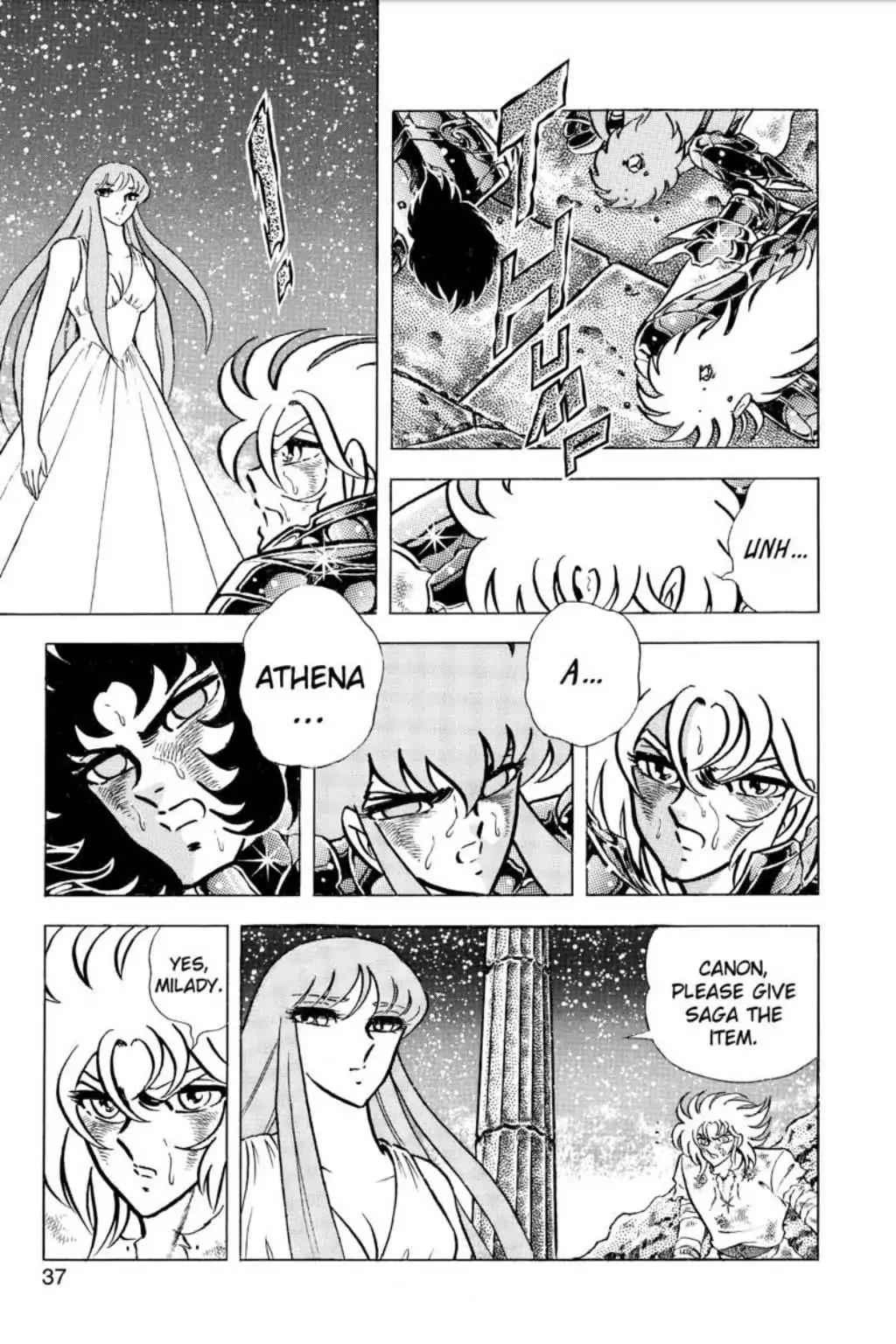 Saint Seiya Chapter 81 page 35 - Chapter 81: Athena Resolves To Die