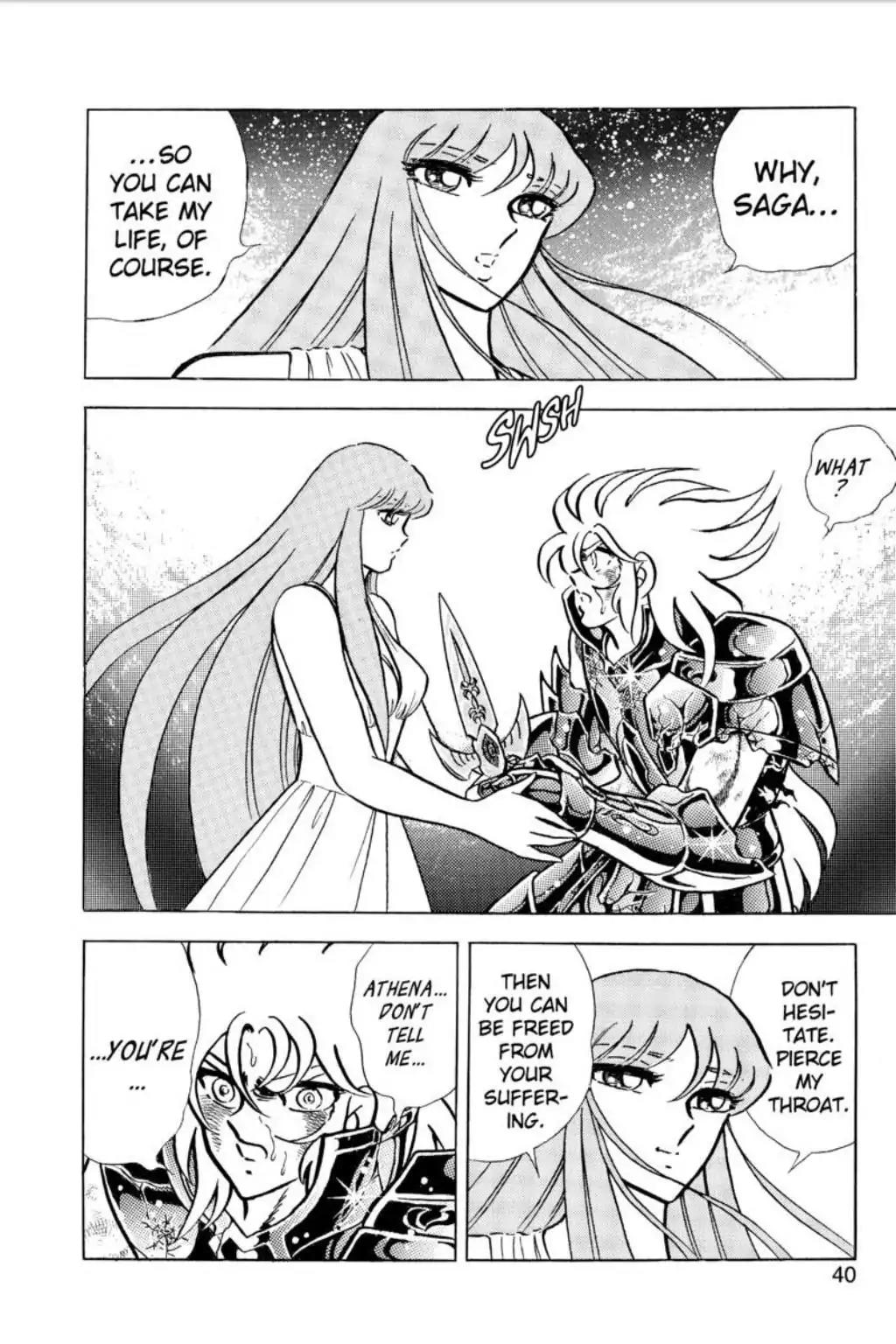 Saint Seiya Chapter 81 page 38 - Chapter 81: Athena Resolves To Die