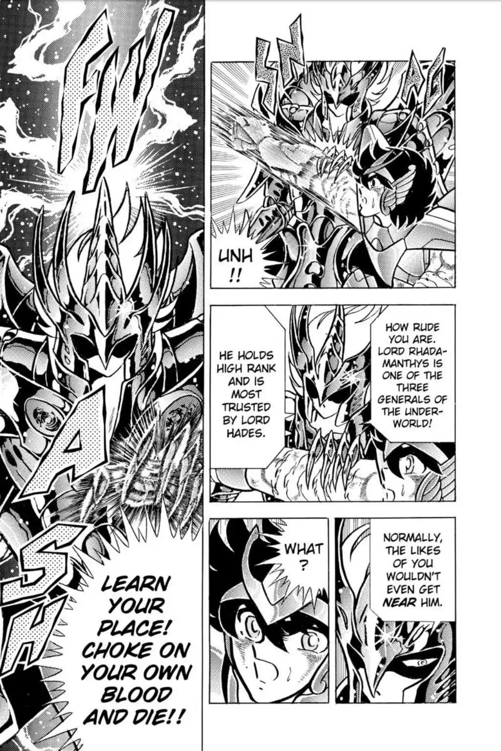 Saint Seiya Chapter 85 page 13 - Chapter 85: Awaken! The Eighth Sense