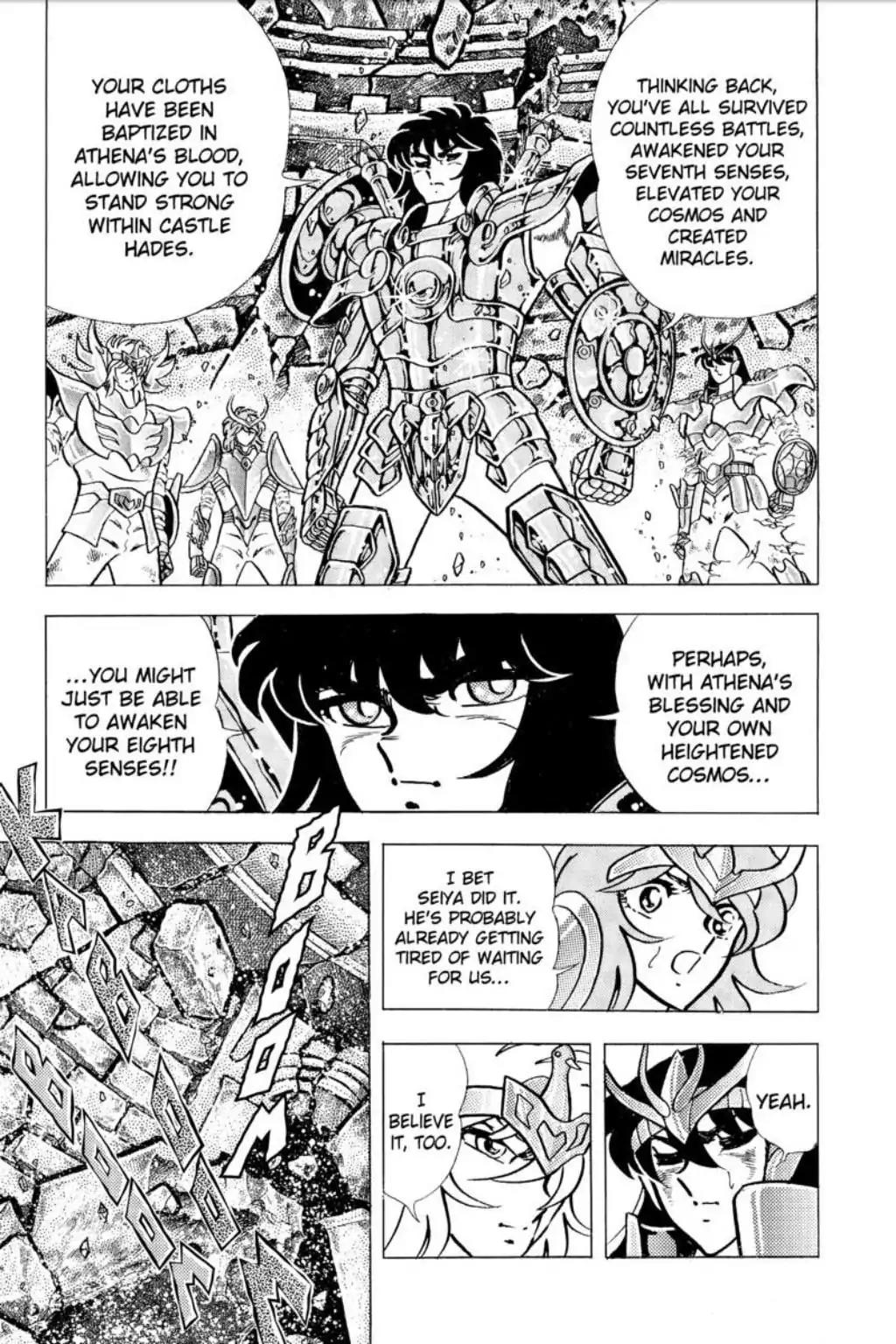 Saint Seiya Chapter 85 page 32 - Chapter 85: Awaken! The Eighth Sense