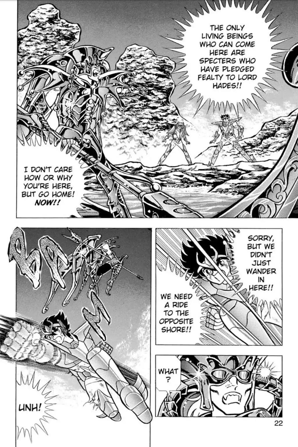 Saint Seiya Chapter 86 page 21 - Chapter 86: Ford It! The River Acheron