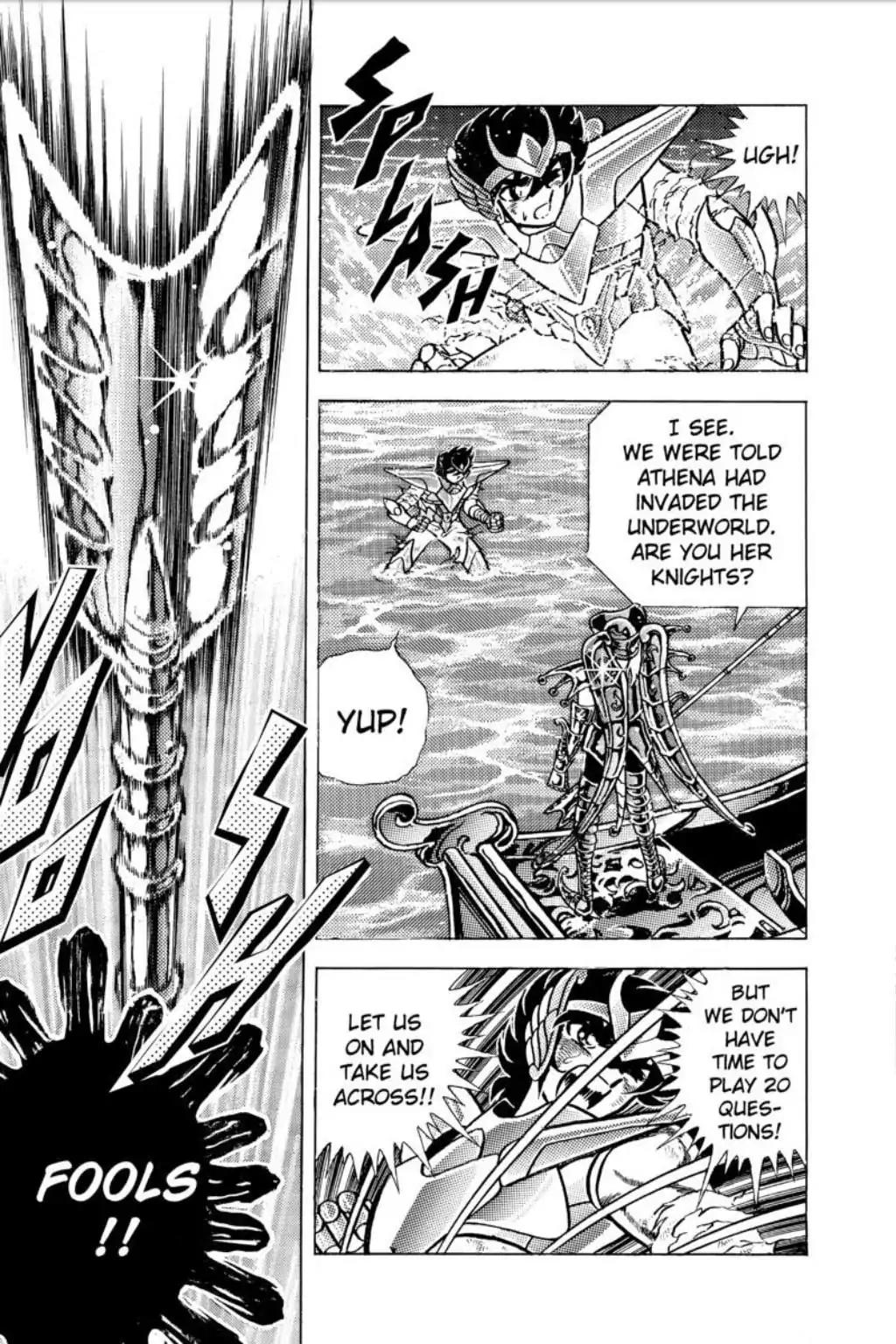Saint Seiya Chapter 86 page 22 - Chapter 86: Ford It! The River Acheron