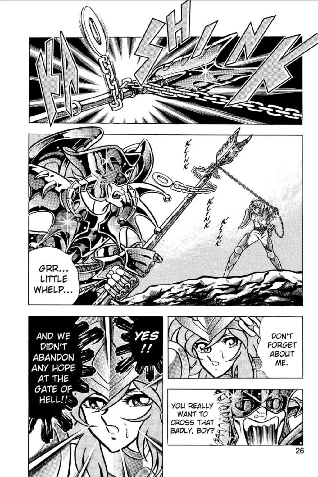 Saint Seiya Chapter 86 page 25 - Chapter 86: Ford It! The River Acheron