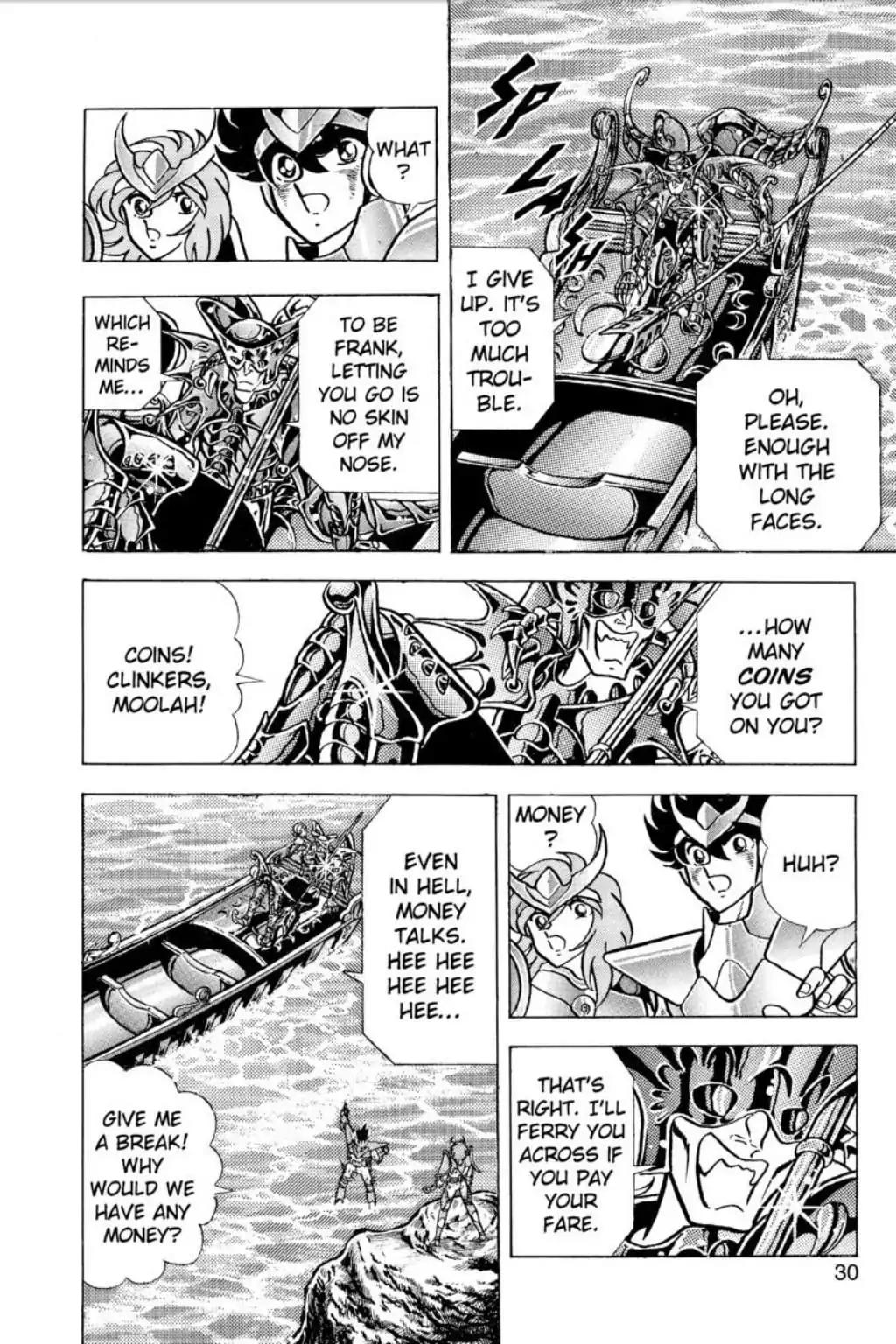 Saint Seiya Chapter 86 page 29 - Chapter 86: Ford It! The River Acheron