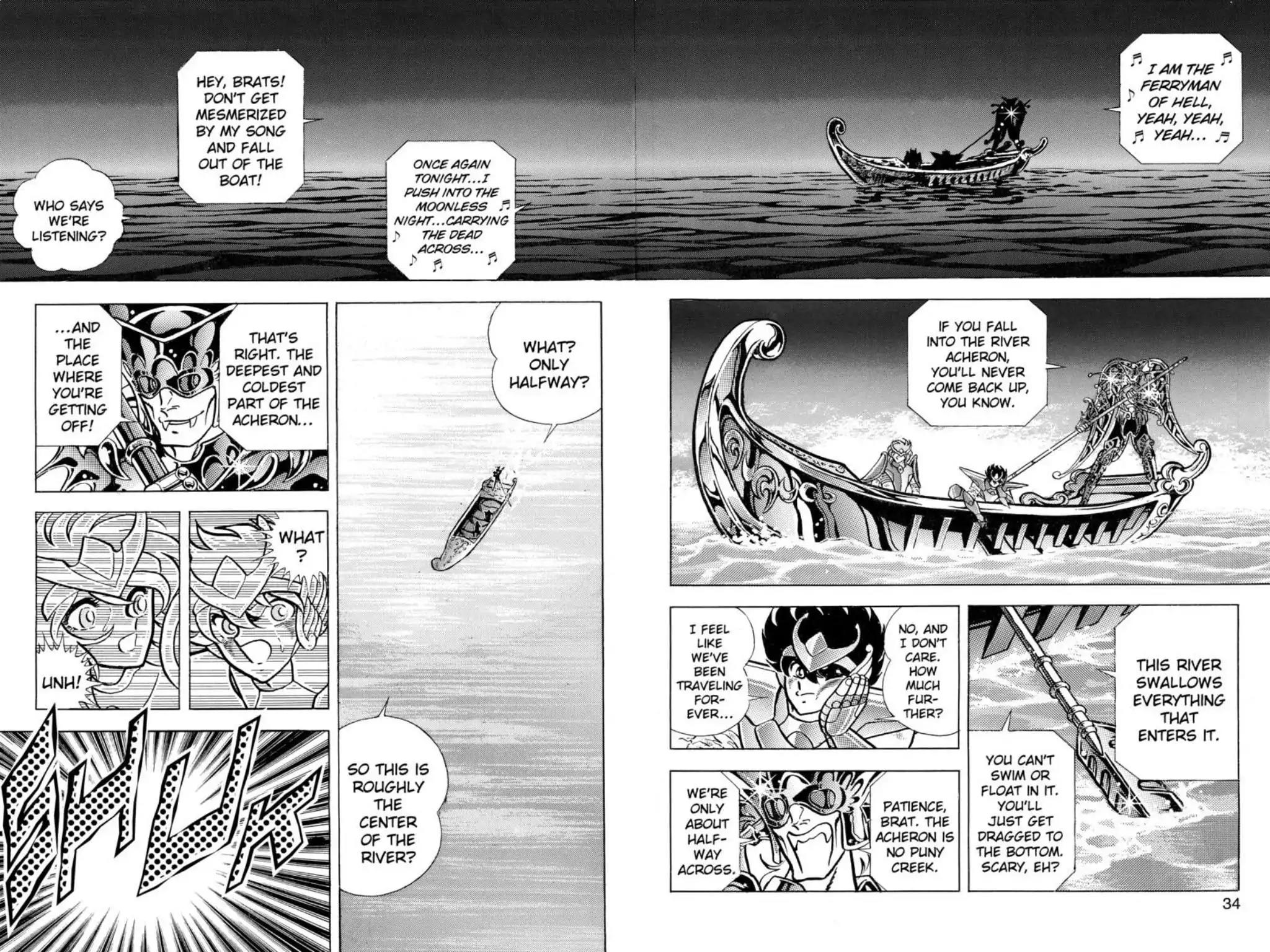 Saint Seiya Chapter 86 page 33 - Chapter 86: Ford It! The River Acheron