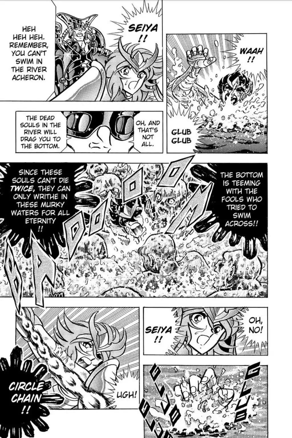 Saint Seiya Chapter 86 page 35 - Chapter 86: Ford It! The River Acheron