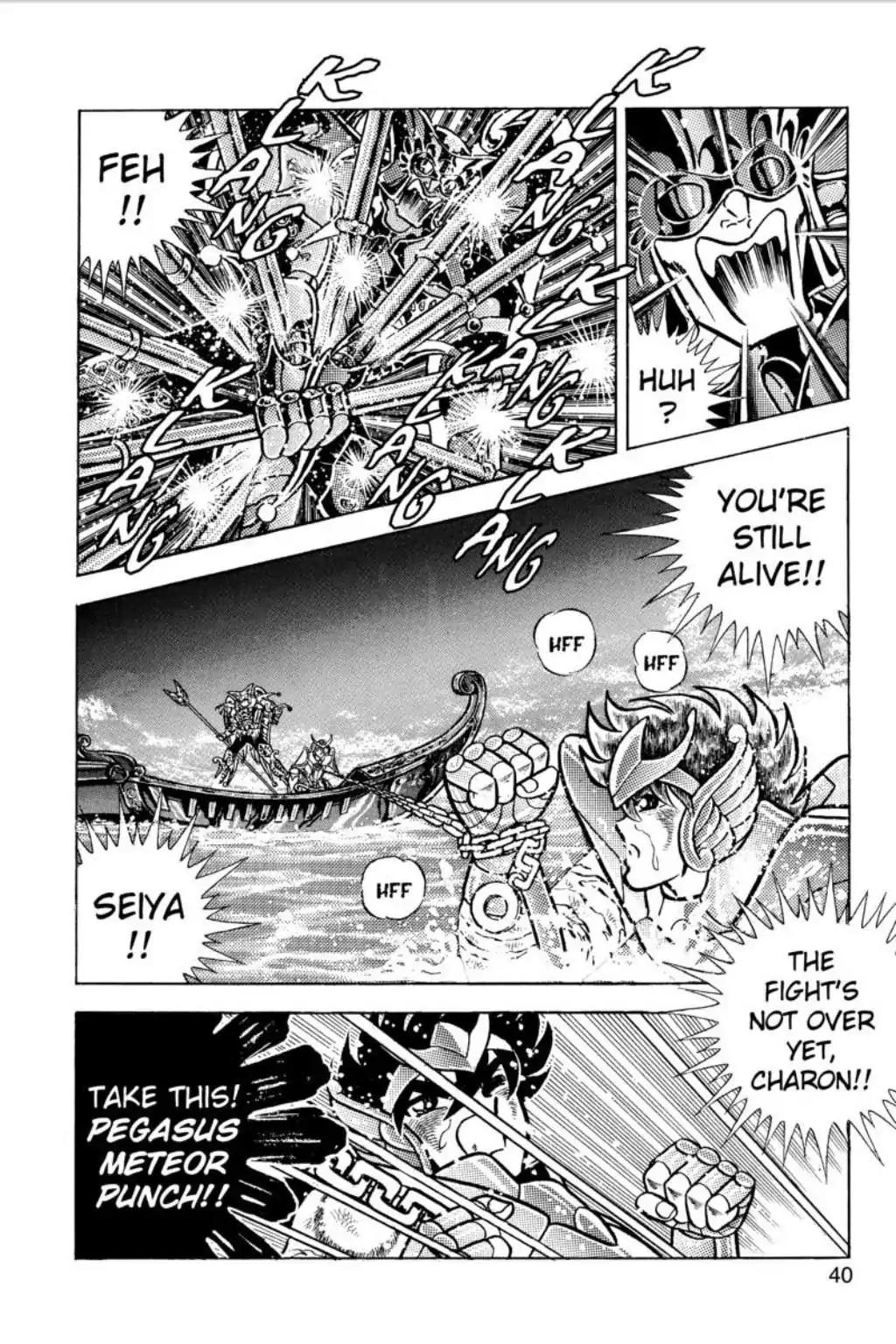 Saint Seiya Chapter 86 page 38 - Chapter 86: Ford It! The River Acheron