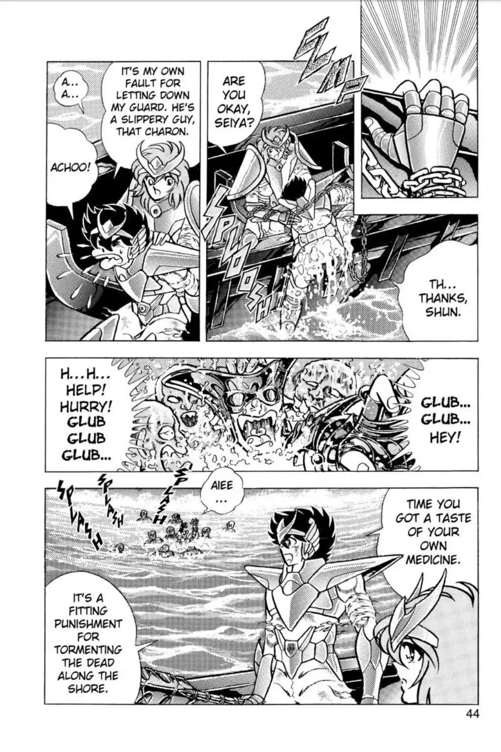 Saint Seiya Chapter 86 page 42 - Chapter 86: Ford It! The River Acheron