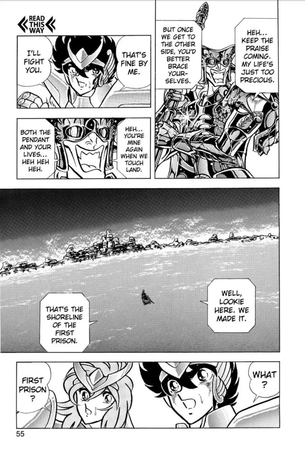 Saint Seiya Chapter 86 page 52 - Chapter 86: Ford It! The River Acheron