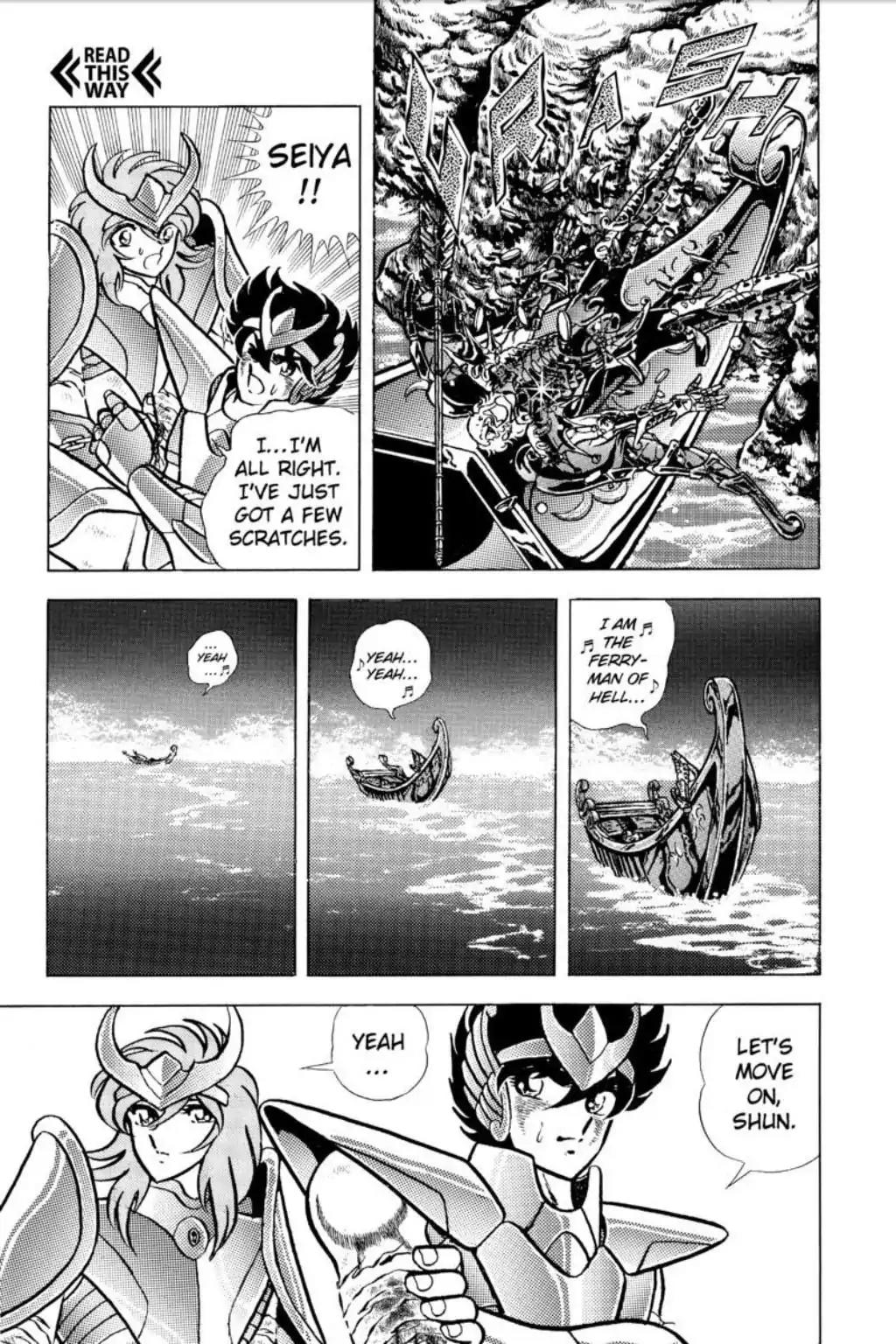Saint Seiya Chapter 86 page 58 - Chapter 86: Ford It! The River Acheron