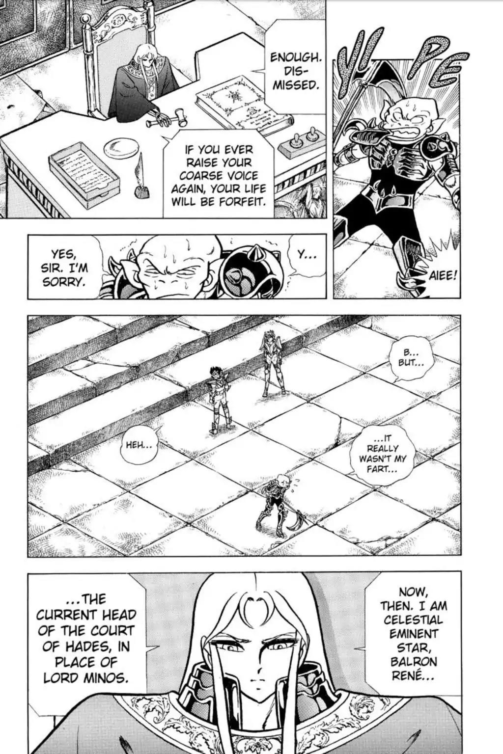 Saint Seiya Chapter 87 page 11 - Chapter 87: The Hushed Court