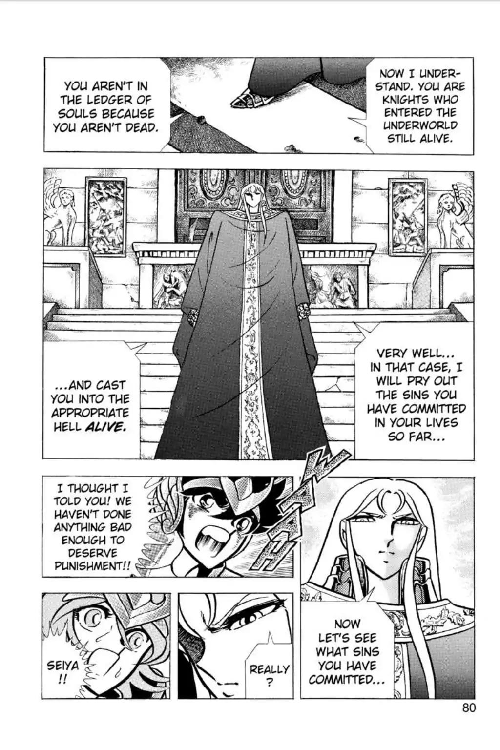 Saint Seiya Chapter 87 page 18 - Chapter 87: The Hushed Court