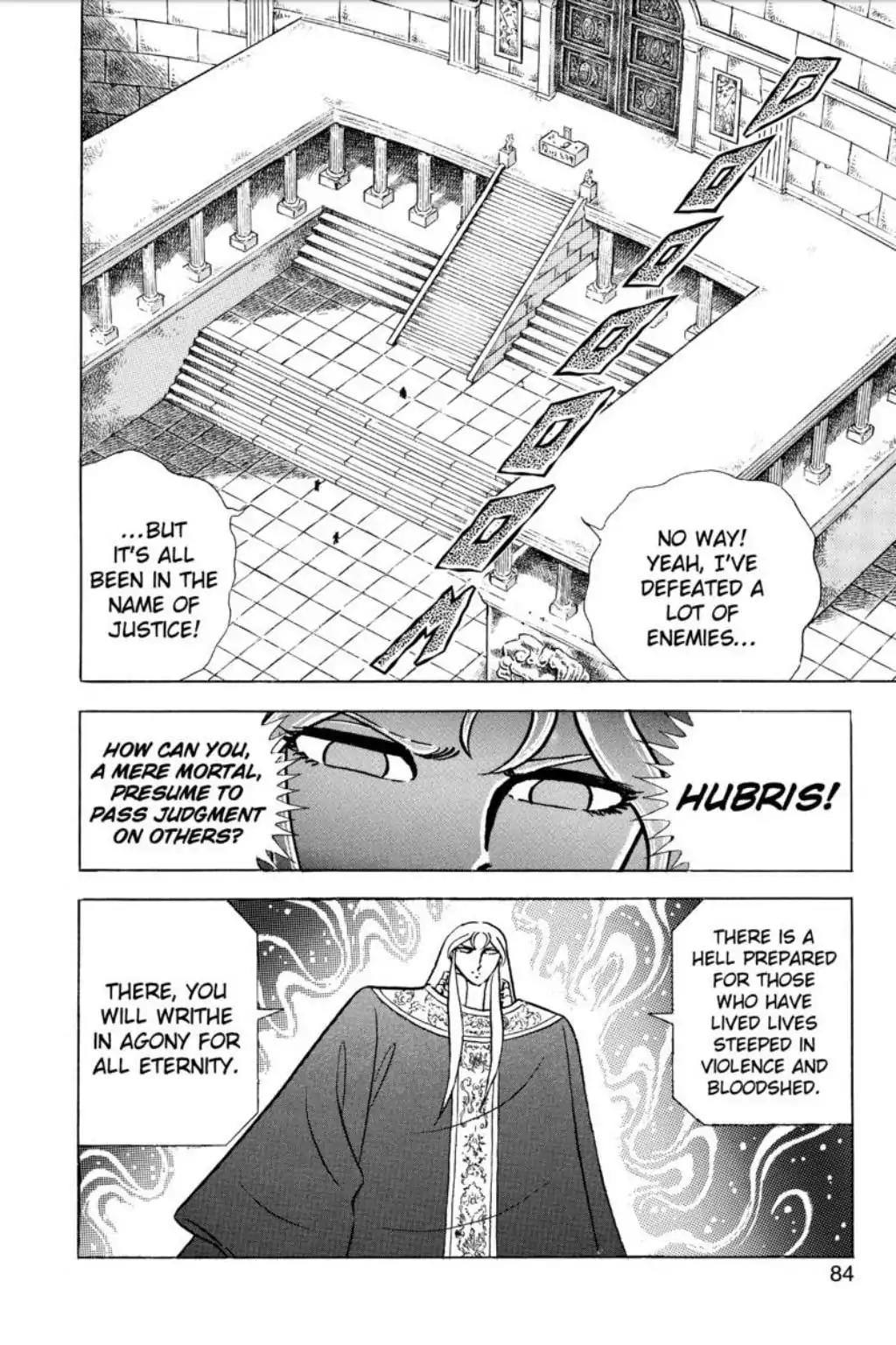 Saint Seiya Chapter 87 page 22 - Chapter 87: The Hushed Court