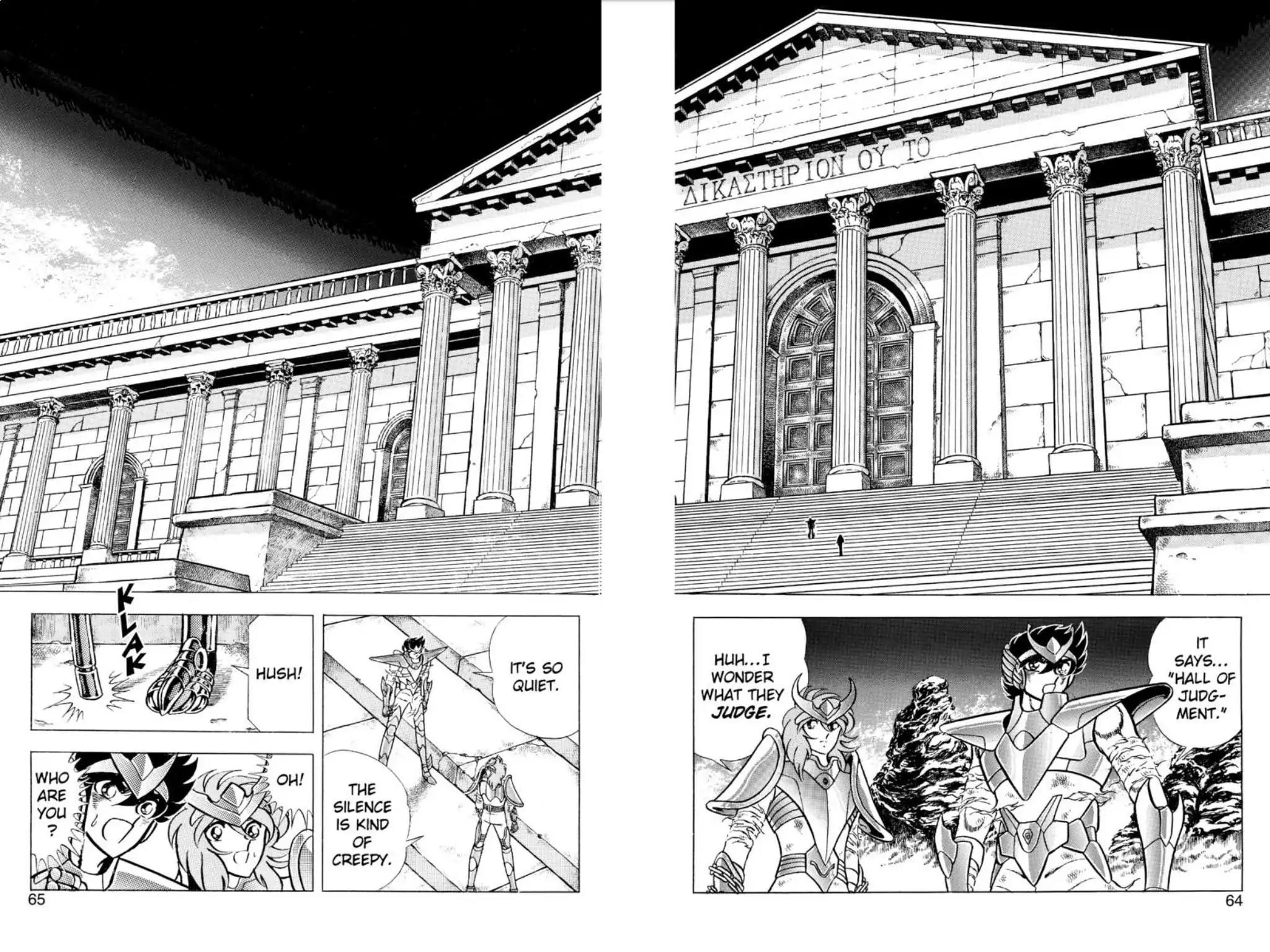 Saint Seiya Chapter 87 page 3 - Chapter 87: The Hushed Court