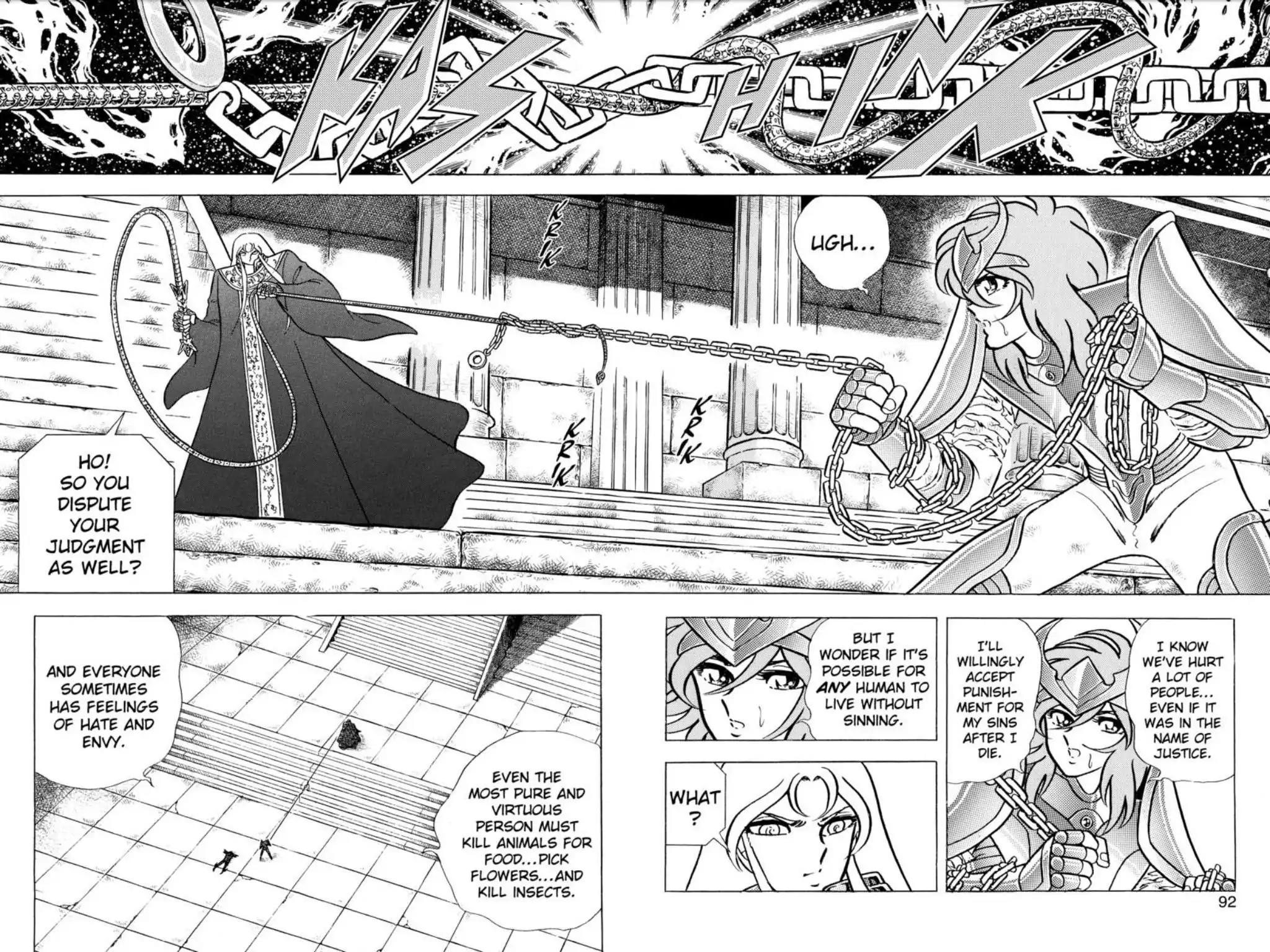 Saint Seiya Chapter 87 page 30 - Chapter 87: The Hushed Court