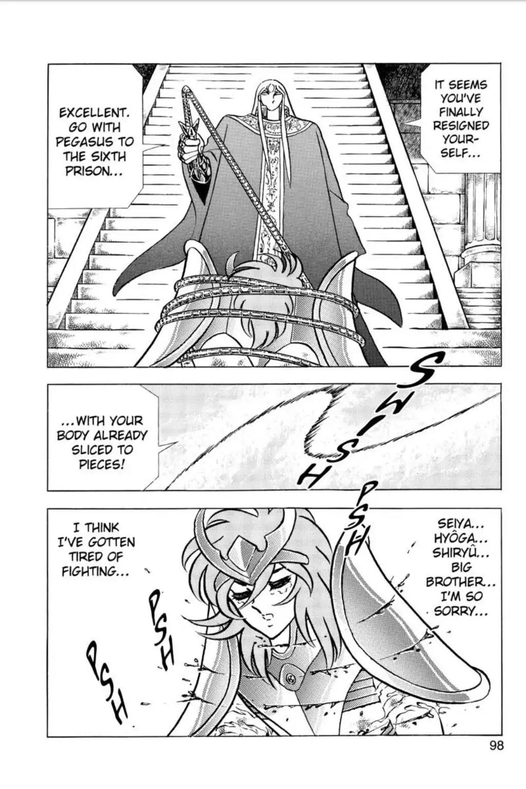Saint Seiya Chapter 87 page 35 - Chapter 87: The Hushed Court