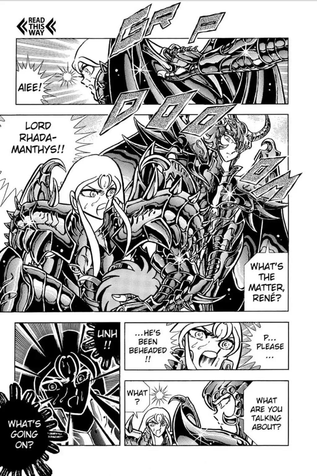 Saint Seiya Chapter 87 page 42 - Chapter 87: The Hushed Court