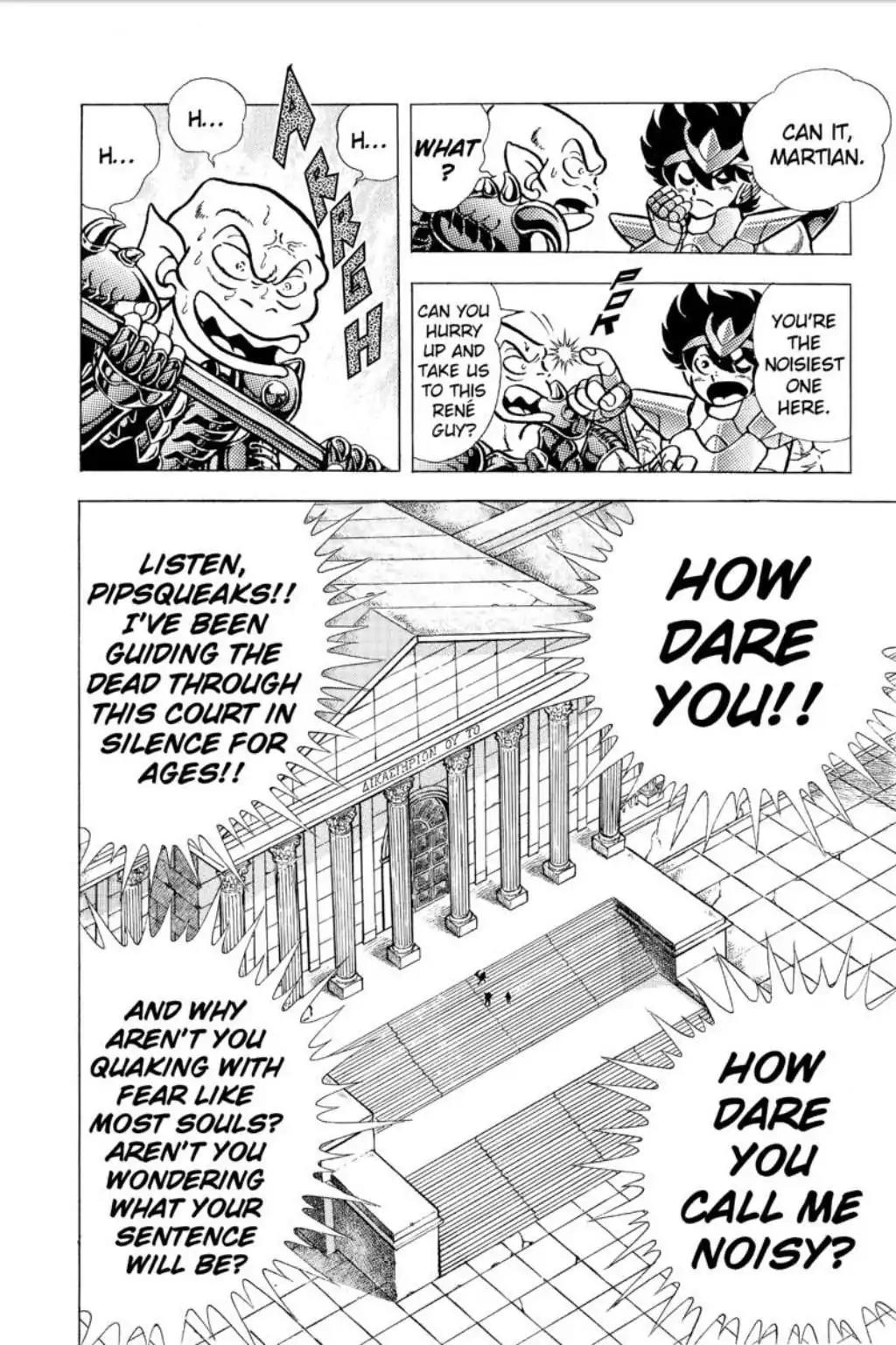 Saint Seiya Chapter 87 page 6 - Chapter 87: The Hushed Court