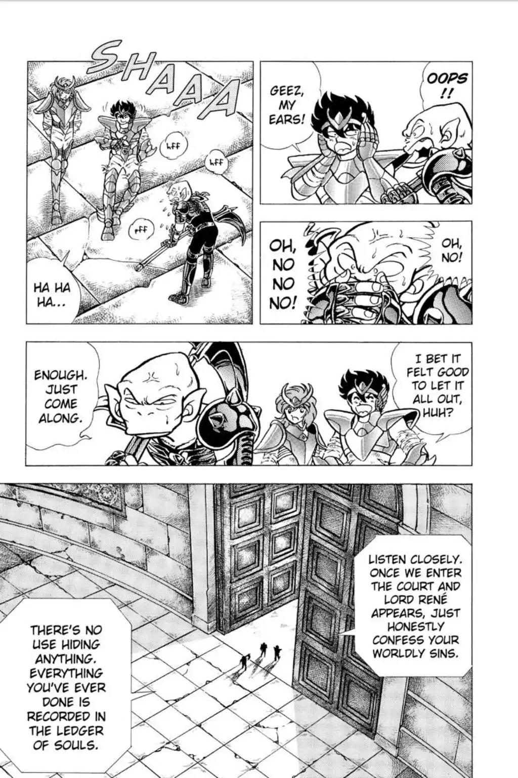 Saint Seiya Chapter 87 page 7 - Chapter 87: The Hushed Court