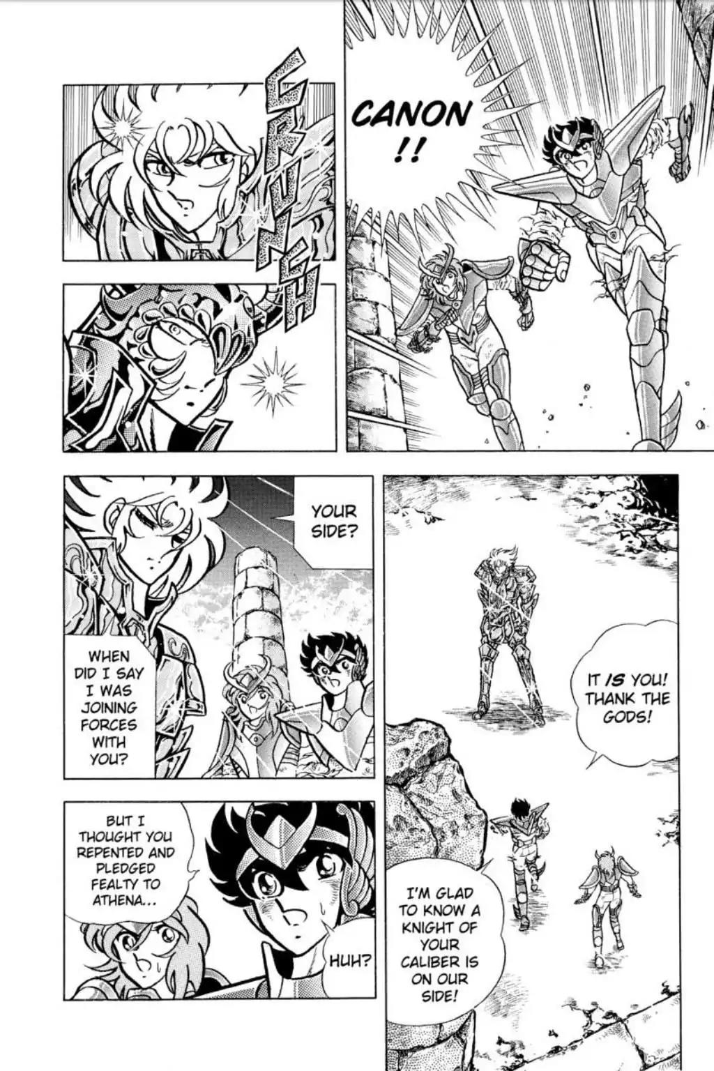 Saint Seiya Chapter 88 page 11 - Chapter 88: To Battle! The Canon Chapter