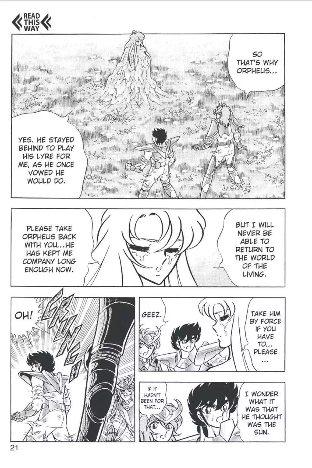 Saint Seiya Chapter 90 page 20 - Chapter 90: The Requiem Of Orpheus
