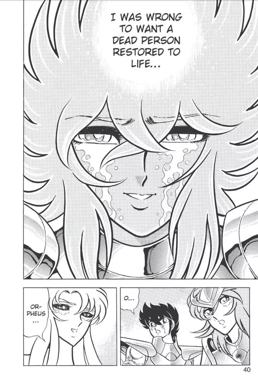 Saint Seiya Chapter 90 page 38 - Chapter 90: The Requiem Of Orpheus