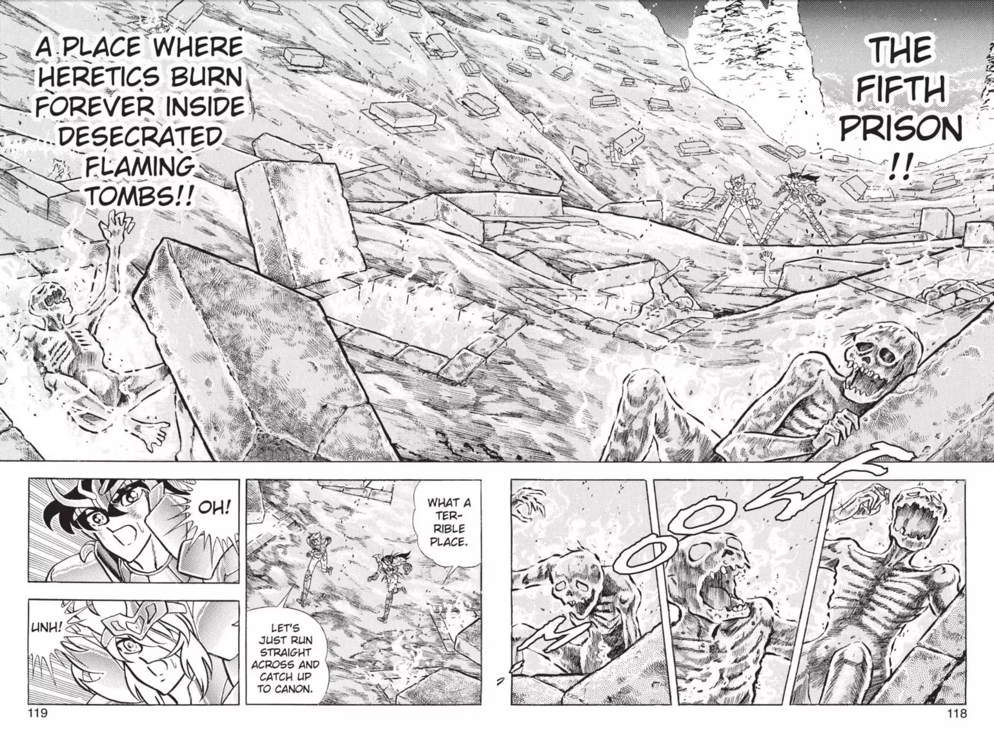 Saint Seiya Chapter 93 page 3 - Chapter 93: Death Match In The Fifth Prison!