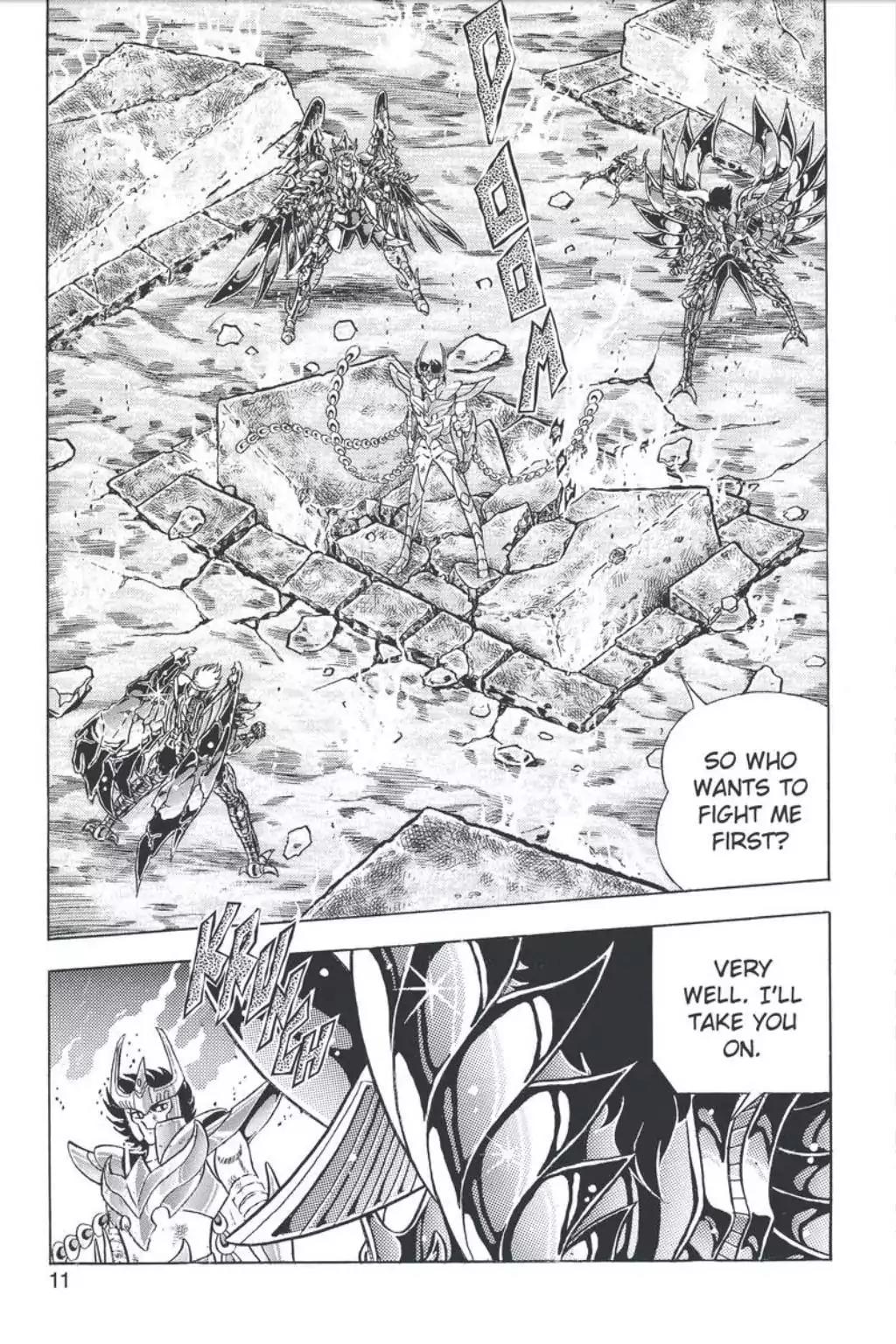 Saint Seiya Chapter 94 page 10 - Chapter 94: Collision! Garuda Vs. Phoenix