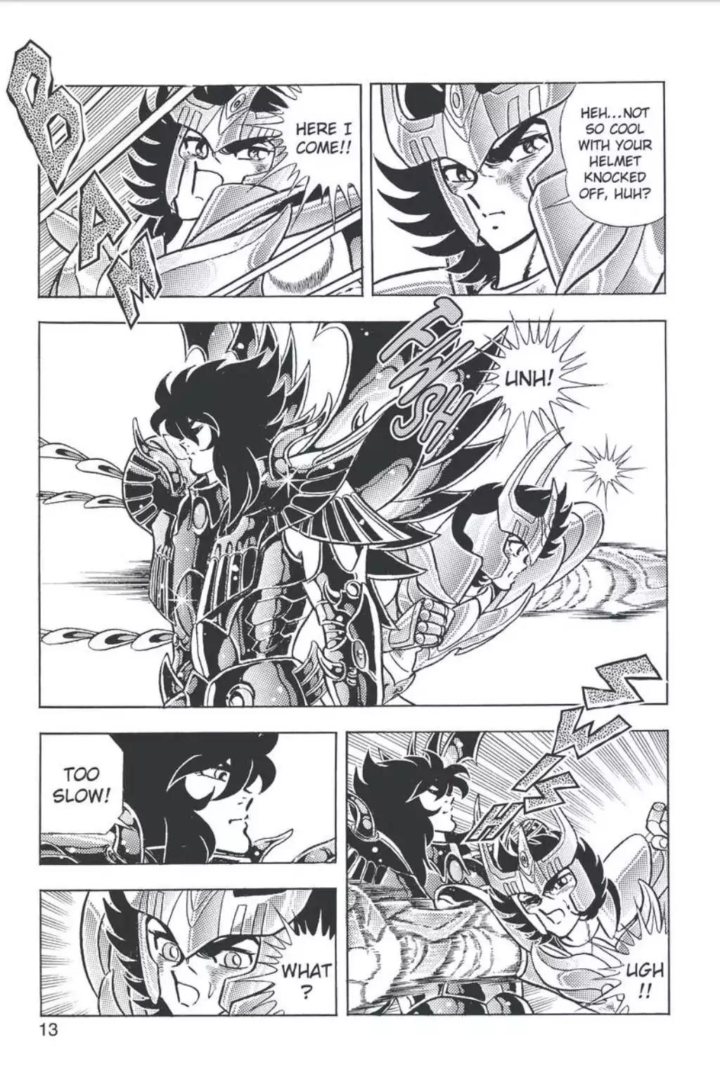 Saint Seiya Chapter 94 page 12 - Chapter 94: Collision! Garuda Vs. Phoenix