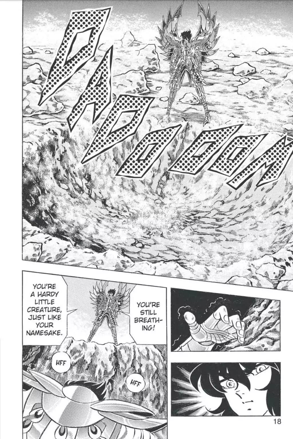 Saint Seiya Chapter 94 page 17 - Chapter 94: Collision! Garuda Vs. Phoenix
