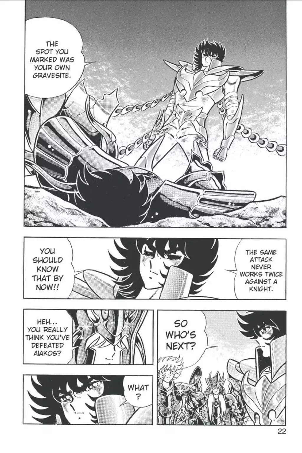 Saint Seiya Chapter 94 page 21 - Chapter 94: Collision! Garuda Vs. Phoenix