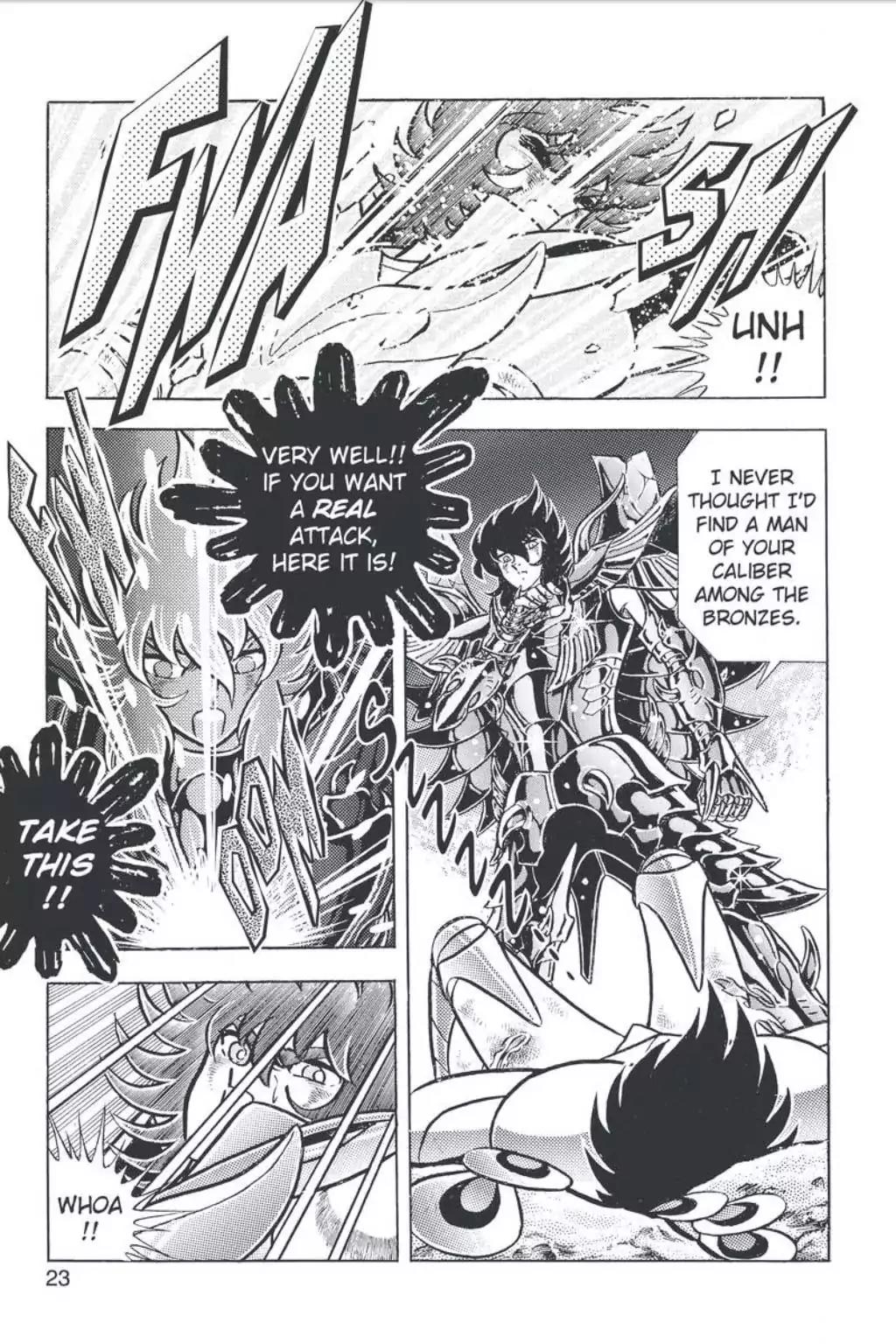 Saint Seiya Chapter 94 page 22 - Chapter 94: Collision! Garuda Vs. Phoenix