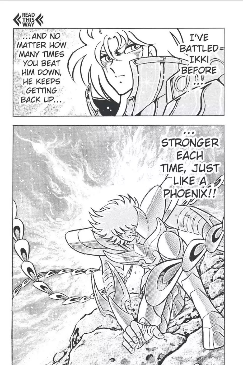 Saint Seiya Chapter 94 page 25 - Chapter 94: Collision! Garuda Vs. Phoenix