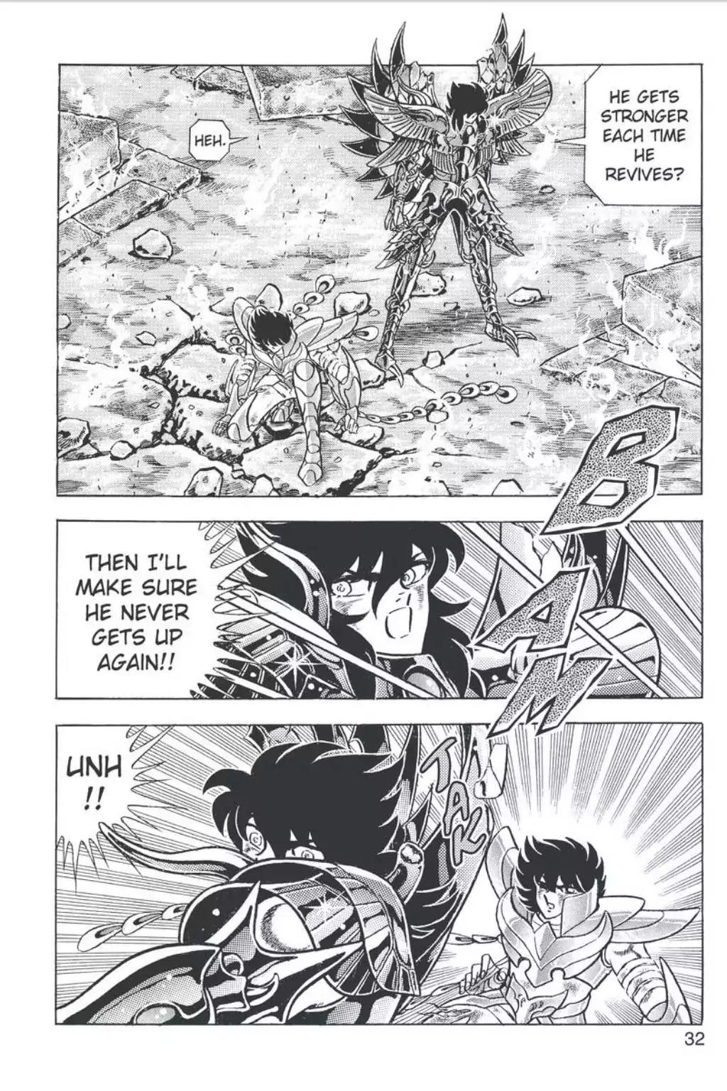 Saint Seiya Chapter 94 page 30 - Chapter 94: Collision! Garuda Vs. Phoenix