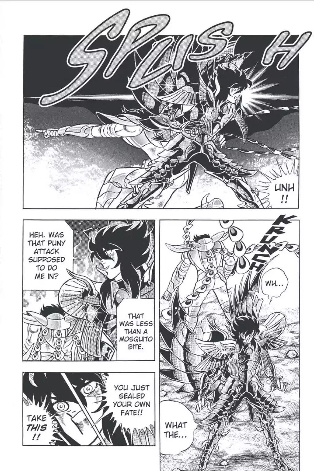 Saint Seiya Chapter 94 page 32 - Chapter 94: Collision! Garuda Vs. Phoenix