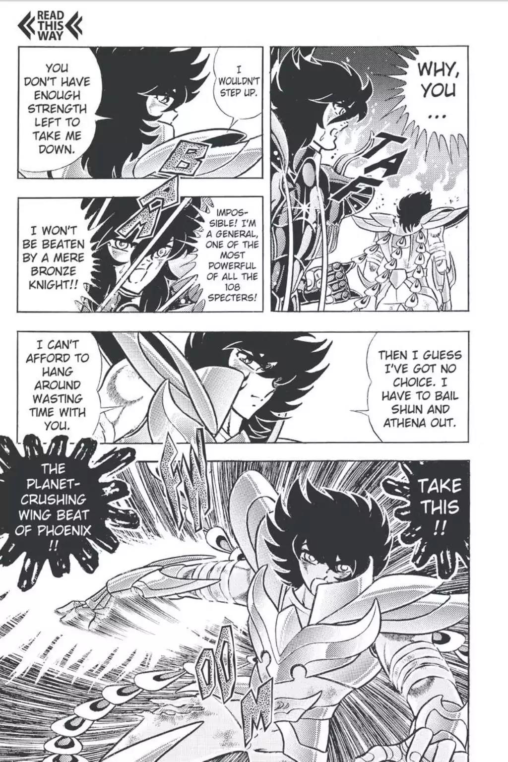 Saint Seiya Chapter 94 page 37 - Chapter 94: Collision! Garuda Vs. Phoenix