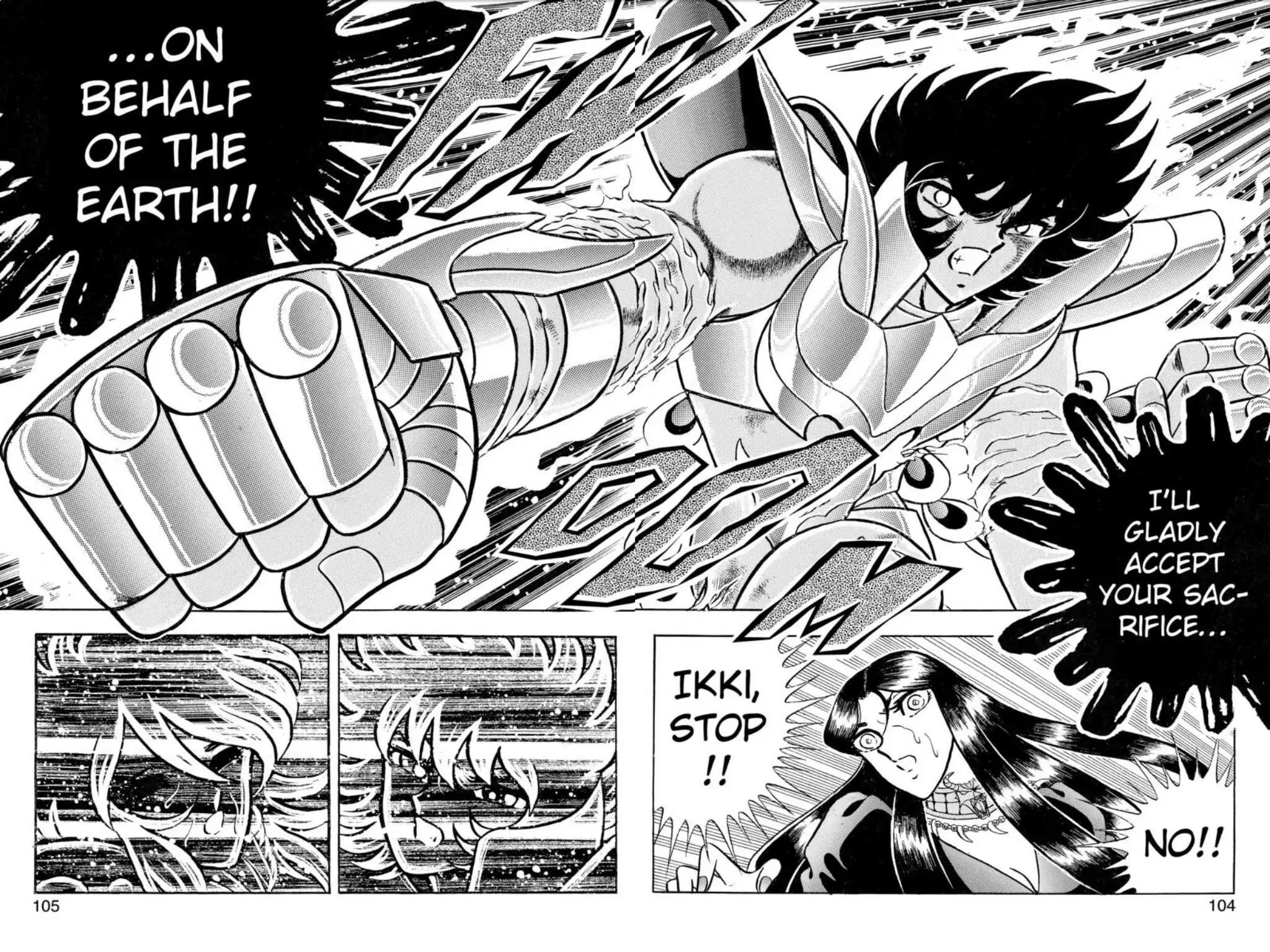 Saint Seiya Chapter 96 page 27 - Chapter 96: Ikkki's Punch Of Lamentation