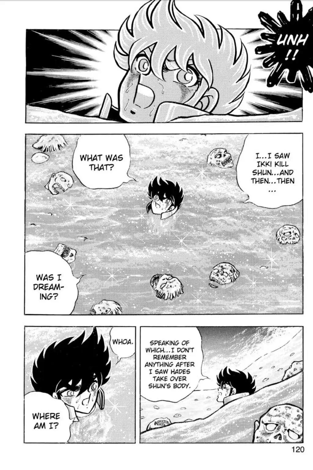 Saint Seiya Chapter 96 page 40 - Chapter 96: Ikkki's Punch Of Lamentation
