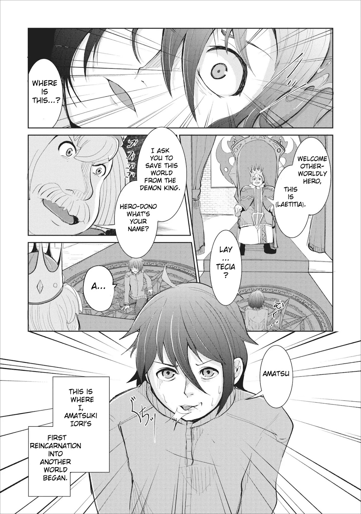 Sairin Yuusha no Fukushuu Hanashi Chapter 1 page 2 - Chapter 1